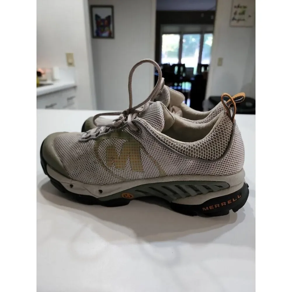 Merrell Womens Sz 10 Helium Ventilator taupe Running Hiking Shoes